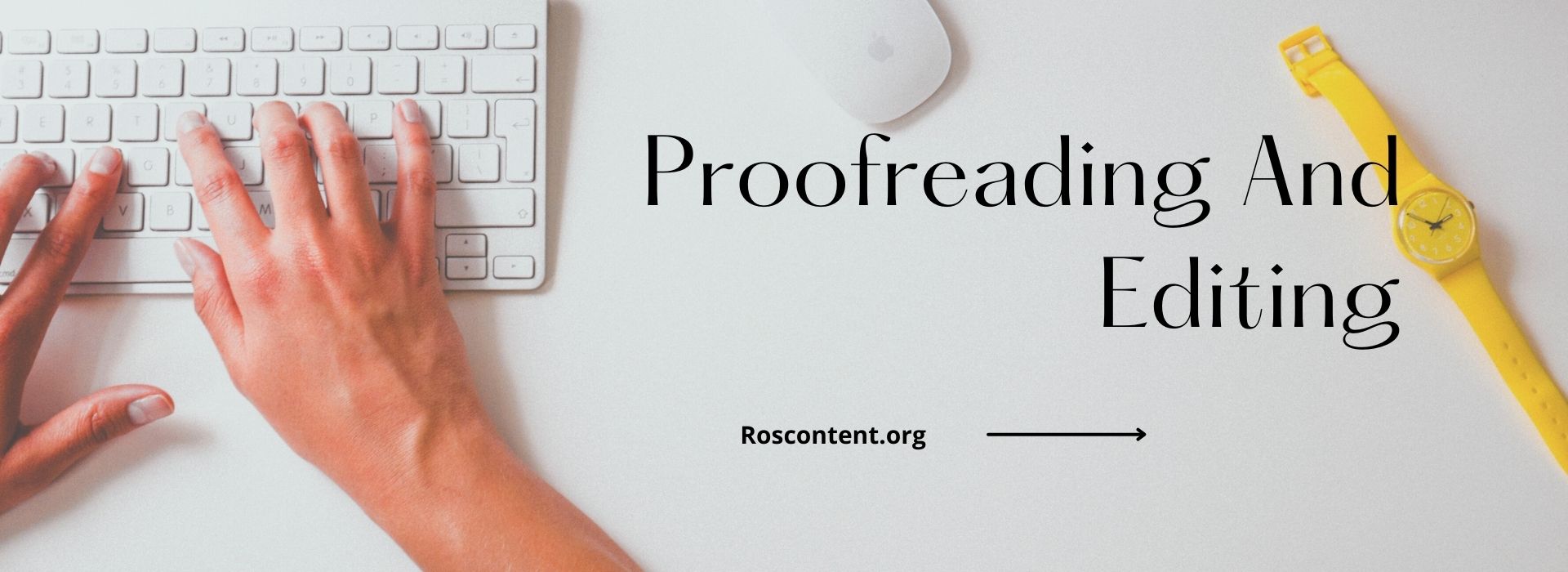 proofreading and editing